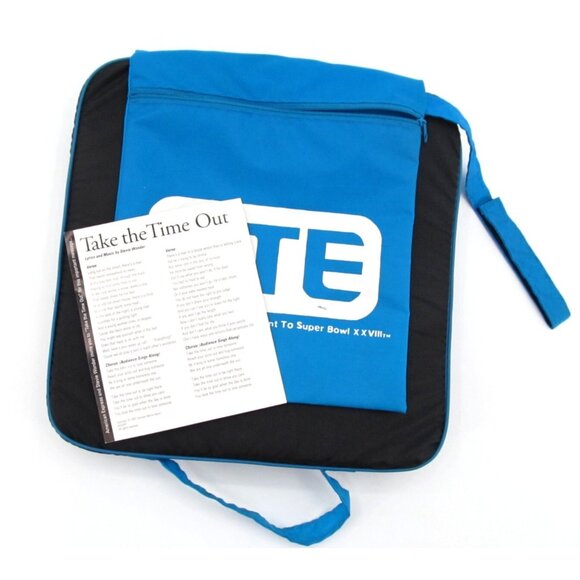 Super Bowl XXVIII 1994 GTE Seat Cushion + Game Program NFL Bundle Cowboys Bills - Picture 4 of 16